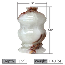 Load image into Gallery viewer, White Jar with lid