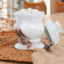 Load image into Gallery viewer, White Jar with lid