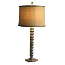 Load image into Gallery viewer, 31" Tall Marble Table Lamp "Quasar", Dark Gray