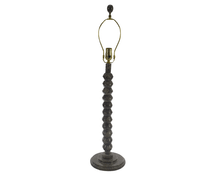 Load image into Gallery viewer, 31" Tall Marble Table Lamp "Quasar", Dark Gray