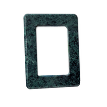 Load image into Gallery viewer, Polished Marble Picture Frame 6" x 8", Emerald Green