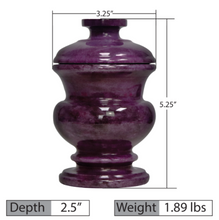 Load image into Gallery viewer, Small Purple Jar with lid