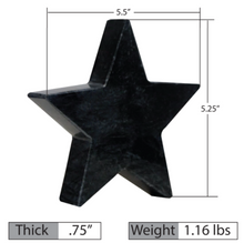 Load image into Gallery viewer, Marble Black Star