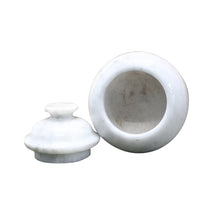 Load image into Gallery viewer, Decorative Marble Cremation Urn, Fossil , 5.25"H x 4"W
