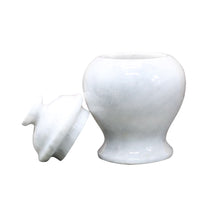Load image into Gallery viewer, Decorative Marble Cremation Urn, Fossil , 5.25"H x 4"W