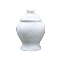 Load image into Gallery viewer, Decorative Marble Cremation Urn, Fossil , 5.25"H x 4"W