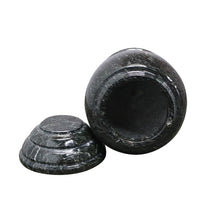 Load image into Gallery viewer, Marble Cremation Urn for Ashes, Small, Fossil