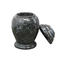 Load image into Gallery viewer, Marble Cremation Urn for Ashes, Small, Fossil