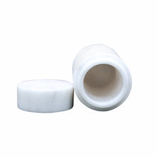 Load image into Gallery viewer, Marble Keepsake Cremation Urn for Ashes, White
