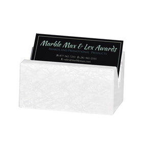 Marble Card Holder- Taller from the back , shorter from the front