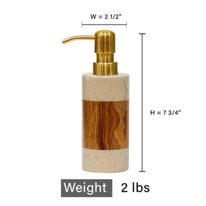 Marble Soap/Lotion Dispenser CKK- L