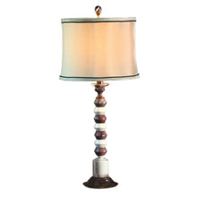 Load image into Gallery viewer, Chocolate and Desert Marble Table Lamp
