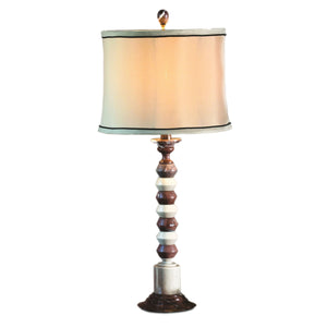 Chocolate and Desert Marble Table Lamp