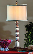 Load image into Gallery viewer, Chocolate and Desert Marble Table Lamp
