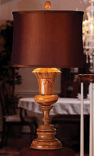 Load image into Gallery viewer, 32&quot; Tall Marble Table Lamp &quot;Luxon&quot;, Amber
