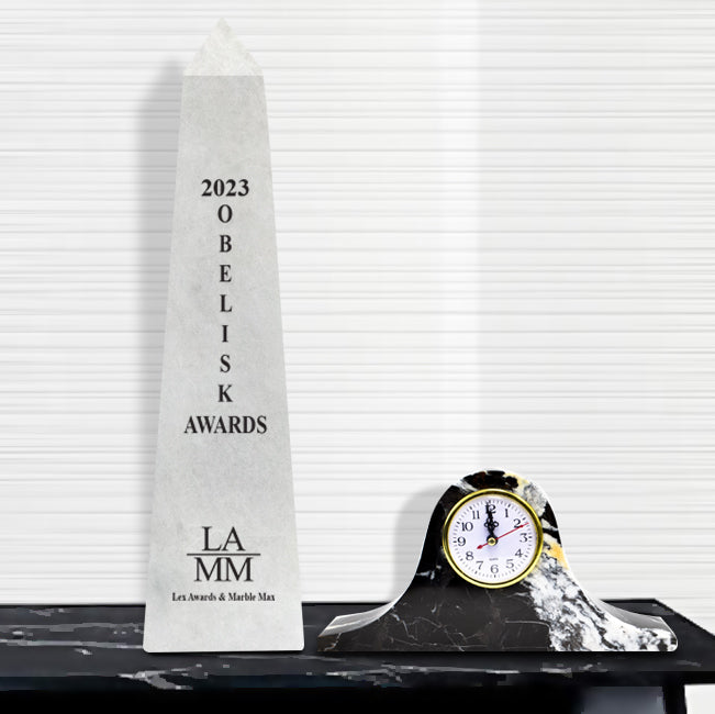 10 inches Obelisk Trophies (Customized)