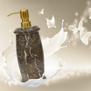 Oceanic Marble Soap & Lotion Dispenser: Stylish & Practical