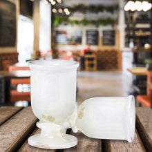 Load image into Gallery viewer, White Onyx Tumblers (2 Styles)
