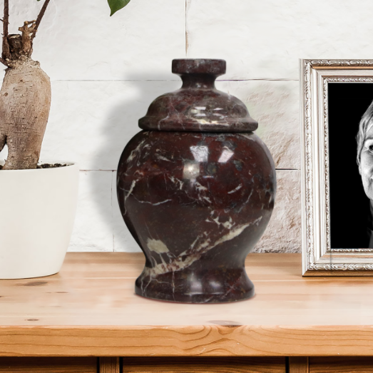 Marble Jars With Lid