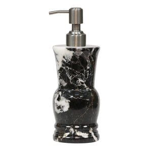 Black Zebra Marble Dispenser- BZ-L