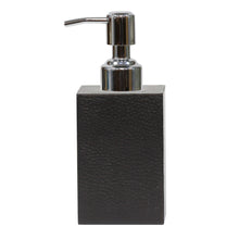 Load image into Gallery viewer, Black Dispenser With Silver Pump
