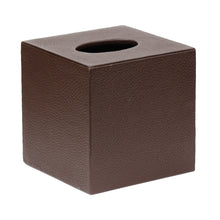 Load image into Gallery viewer, Leather Tissue Box Cover- LHC-T2
