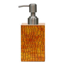 Load image into Gallery viewer, Honey Comb Leather Dispenser- LHC
