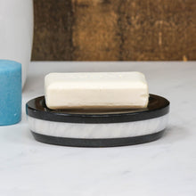Load image into Gallery viewer, Marble Soap Dish, Tuxedo
