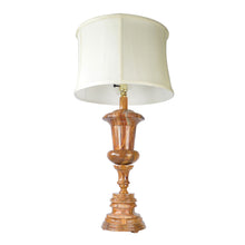 Load image into Gallery viewer, Luxun, 32&quot; Amber Marble Table Lamp
