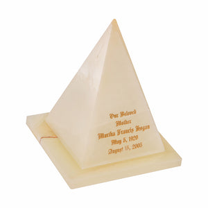 Polished Marble Keepsake Pyramid