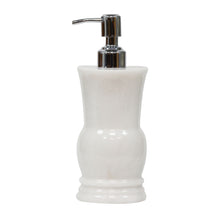 Load image into Gallery viewer, Marble Soap/Lotion Dispenser White
