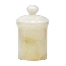 Load image into Gallery viewer, Marble Jar White Onyx- WO-J
